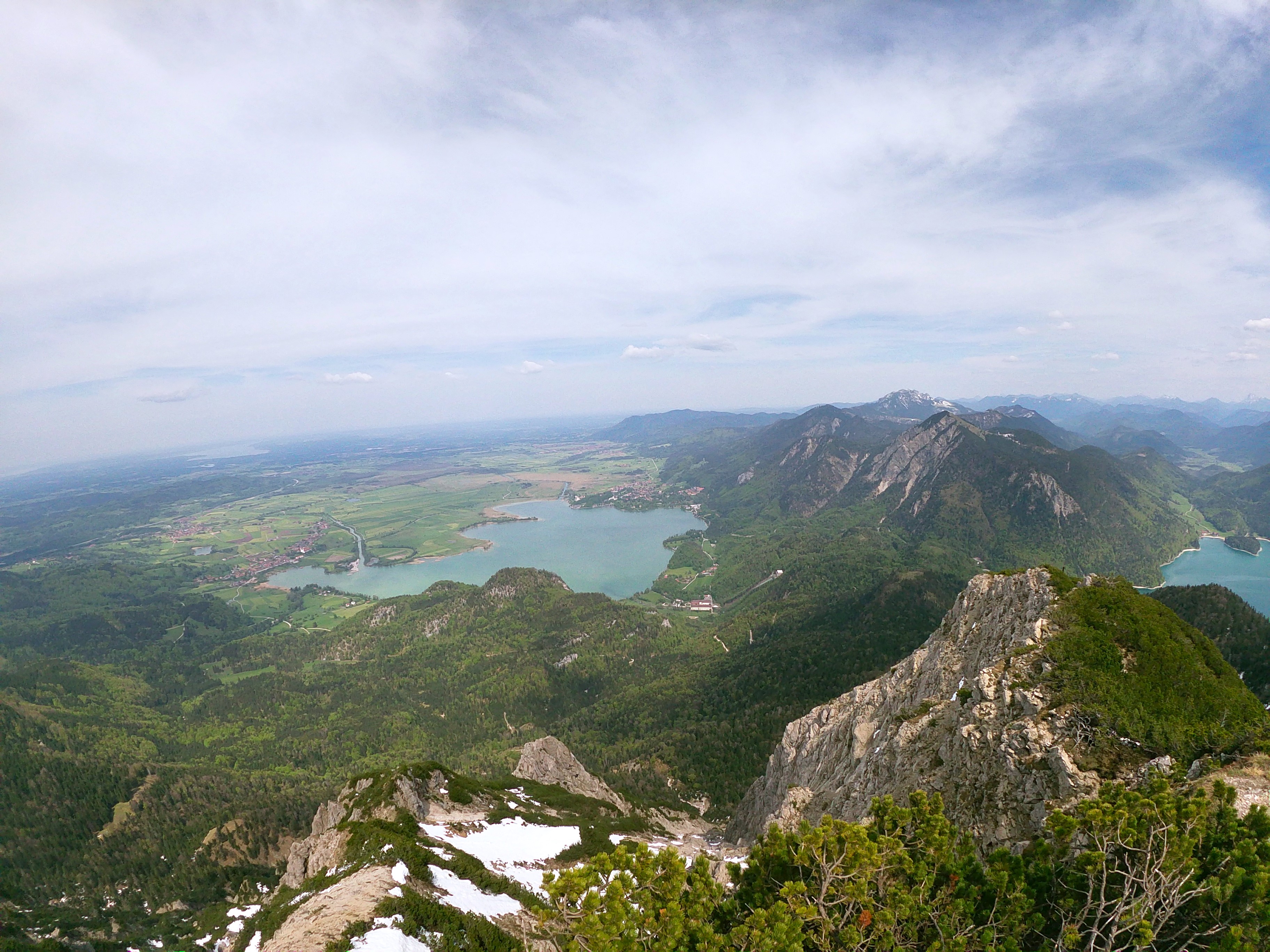 Hiking to Herzogstand