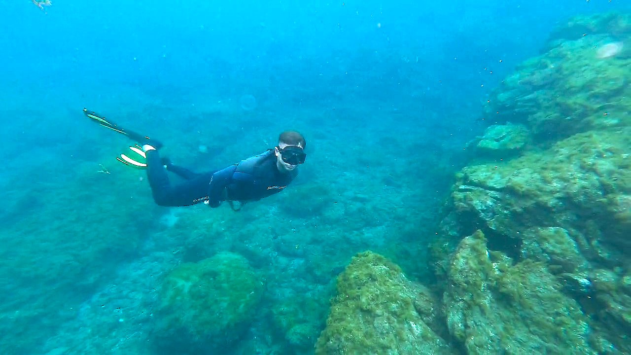 Freediving in Tenerife